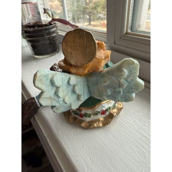 Christmas Angle Sitting On Shelf - Picture 5 of 5